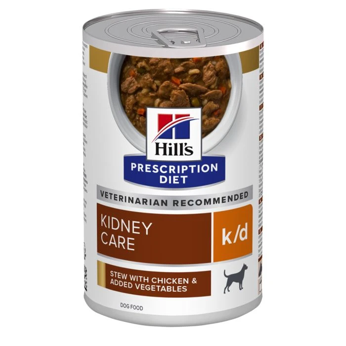 Hill's Prescription Diet K/D Mijoté Au Poulet Et Légumes Pour Chien 12x354g 1 Hill's Prescription Diet K/D Mijoté Au Poulet Et Légumes Pour Chien 12x354g