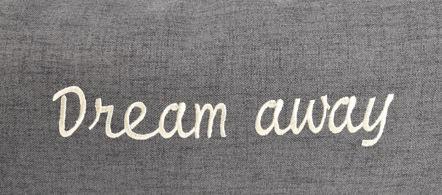 Flamingo Panier Dream Away Rectangulaire Fermeture Eclair Gris 90x70x35cm 5 Flamingo Panier Dream Away Rectangulaire Fermeture Eclair Gris 90x70x35cm – Image 5