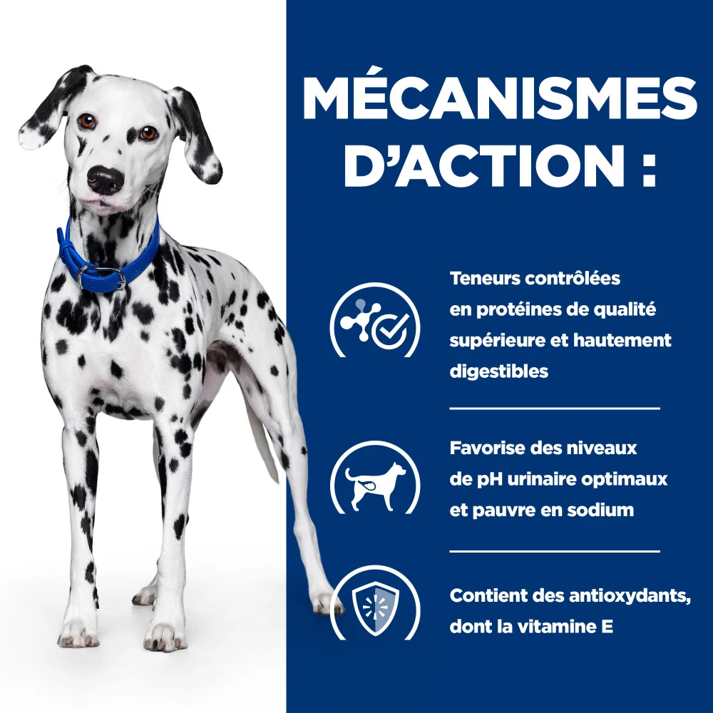 Hill's Prescription Diet U/D Croquettes Pour Chien Au Poulet 5 Hill's Prescription Diet U/D Croquettes Pour Chien Au Poulet – Image 5