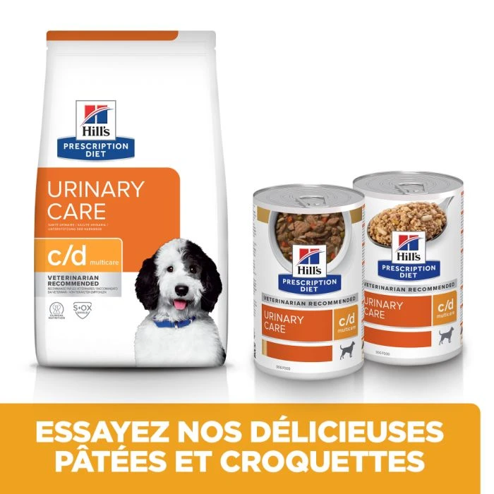 Hill's Prescription Diet C/D Urinary Multicare Croquettes Pour Chien Au Poulet 1 Hill's Prescription Diet C/D Urinary Multicare Croquettes Pour Chien Au Poulet
