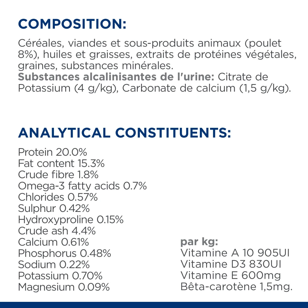 Hill's Prescription Diet C/D Urinary Multicare Croquettes Pour Chien Au Poulet 4 Hill's Prescription Diet C/D Urinary Multicare Croquettes Pour Chien Au Poulet – Image 4