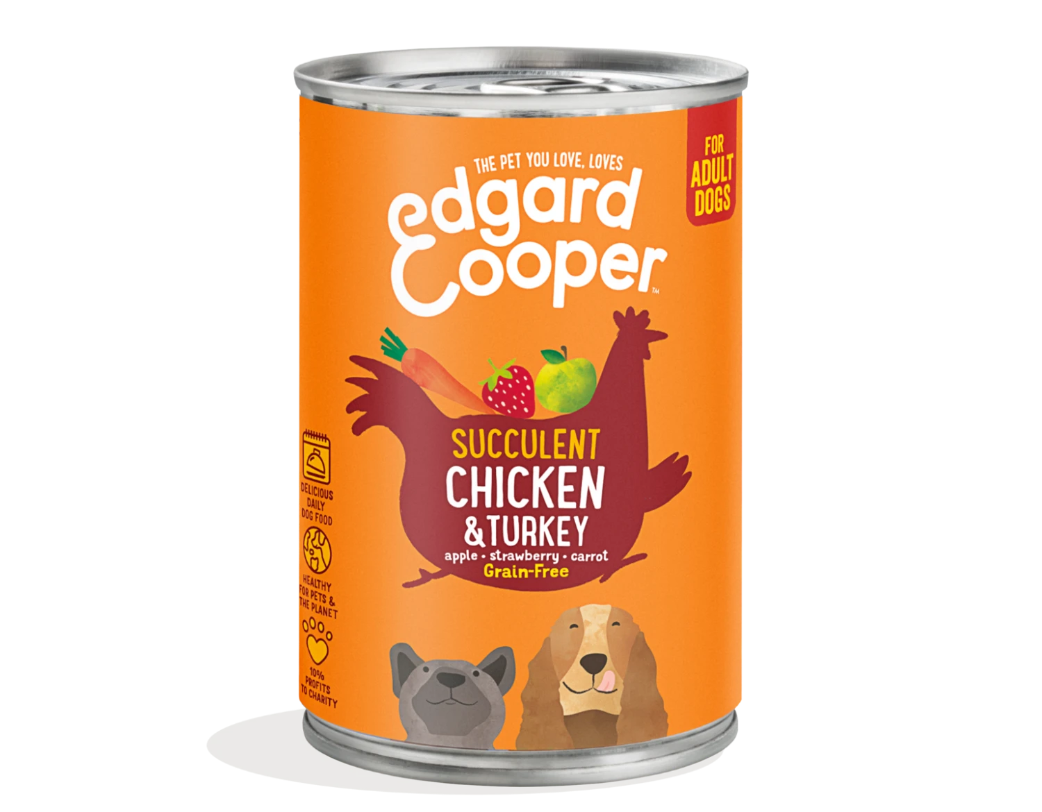 Edgard & Cooper Edgard&Cooper Pâtée Pour Chien Au Poulet - 6x 400g 2 Edgard & Cooper Edgard&Cooper Pâtée Pour Chien Au Poulet - 6x 400g – Image 2