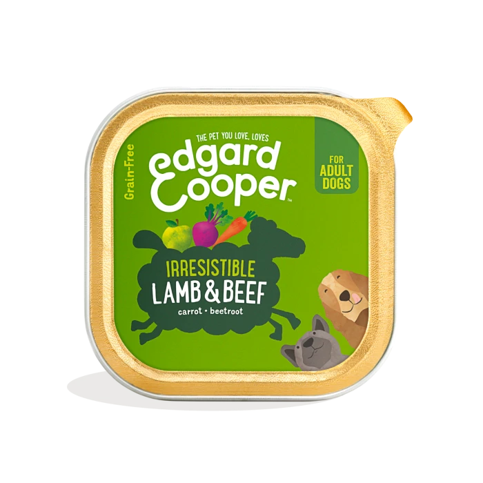 Edgard & Cooper Edgard&Cooper Barquettes Pour Chien Au Boeuf - 11x 150g 1 Edgard & Cooper Edgard&Cooper Barquettes Pour Chien Au Boeuf - 11x 150g