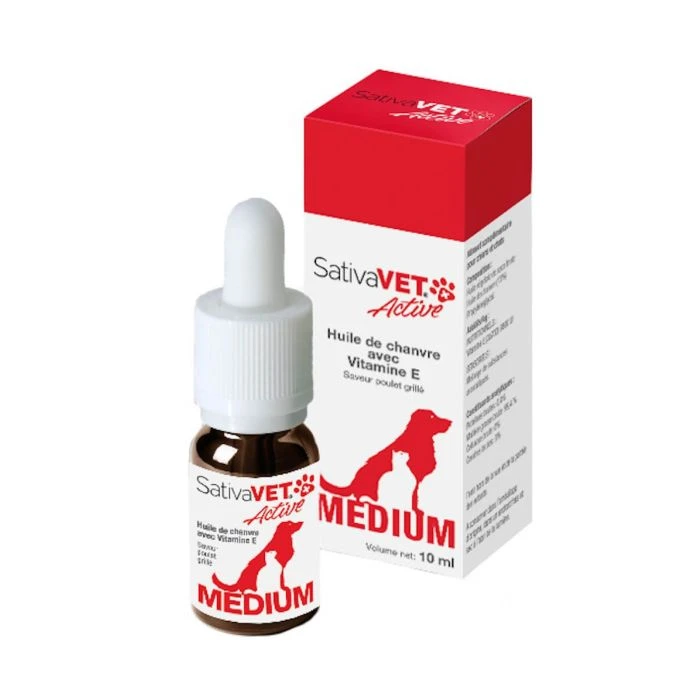 Sativavet Active Medium 10ml 1 Sativavet Active Medium 10ml
