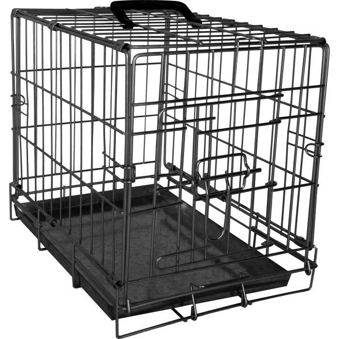 Flamingo Cage Pour Chien Ebo Noir Xs 47x31x38cm 1 Flamingo Cage Pour Chien Ebo Noir Xs 47x31x38cm