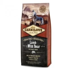 CARNILOVE Adult Agneau & Sanglier Sauvage - Sans Céréales