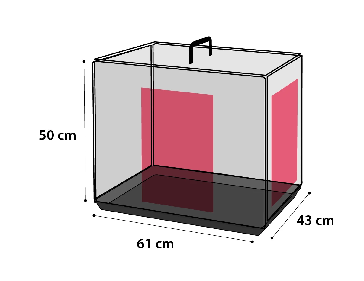 Flamingo Cage Pour Chien Ebo Taupe S 43x61x50cm 3 Flamingo Cage Pour Chien Ebo Taupe S 43x61x50cm – Image 3