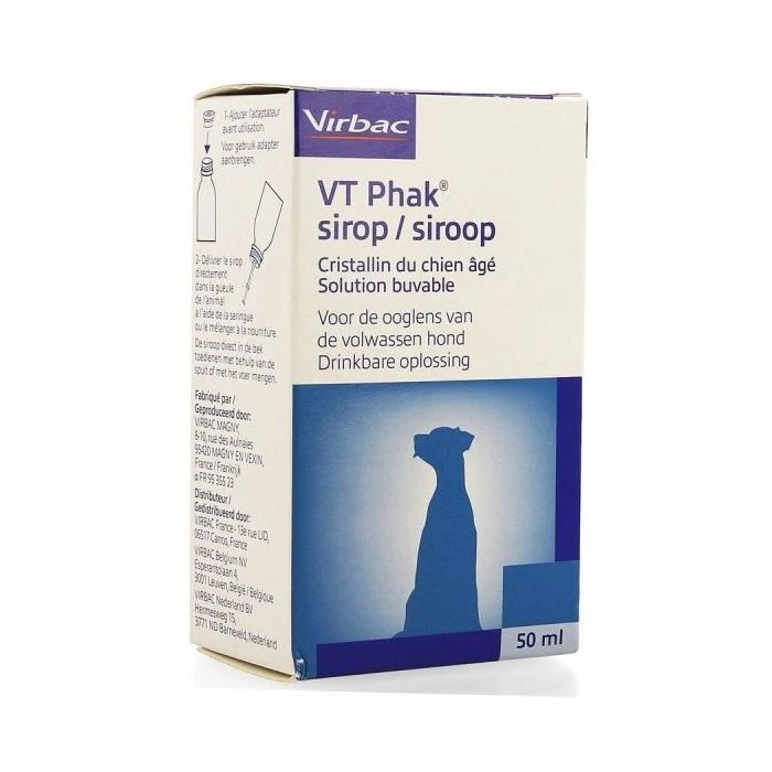 Virbac VT PHAK Sirop 50ml 1 Virbac VT PHAK Sirop 50ml