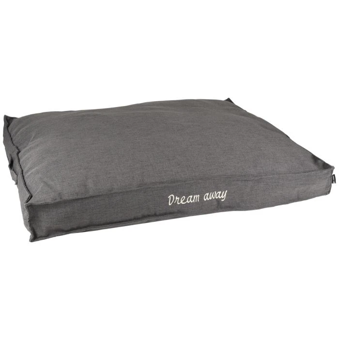 Flamingo Coussin Dream Away Rectangulaire+rebord+fermeture Eclair Gris 100x70x12cm 1 Flamingo Coussin Dream Away Rectangulaire+rebord+fermeture Eclair Gris 100x70x12cm