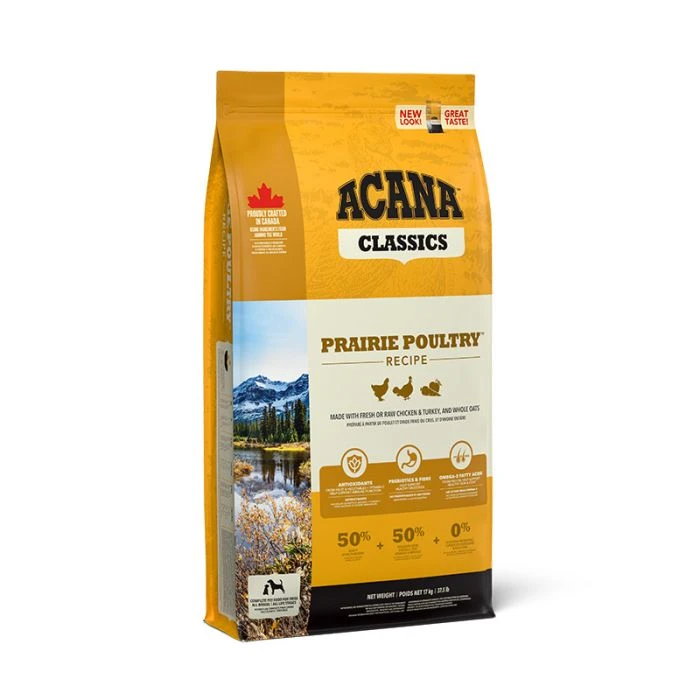 Acana Classics Prairie Poultry Chien 1 Acana Classics Prairie Poultry Chien