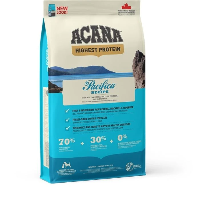 Acana Highest Proteïn Pacifica Chien 1 Acana Highest Proteïn Pacifica Chien