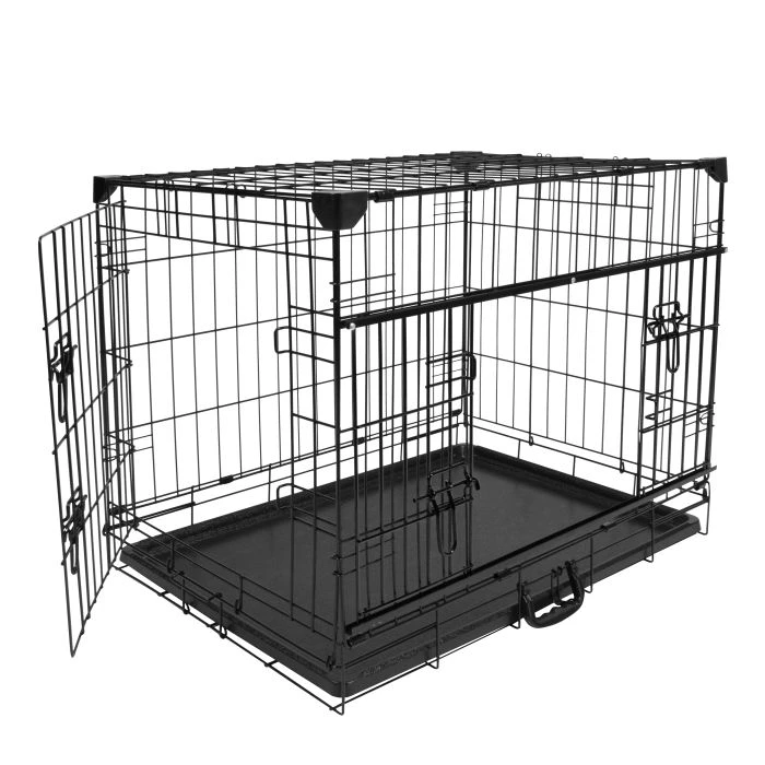 Cage Fer Ninja Edition Avec Porte Coulissante 91x61x69 Cm Noir 1 Cage Fer Ninja Edition Avec Porte Coulissante 91x61x69 Cm Noir