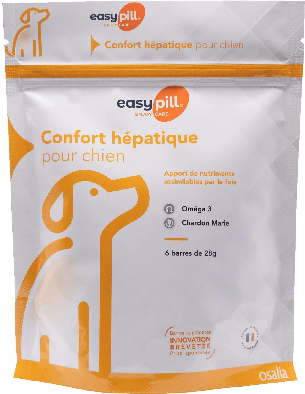 EASYPILL CHIEN CONFORT HÉPATIQUE 6 BARRES DE 28 GRS 2 EASYPILL CHIEN CONFORT HÉPATIQUE 6 BARRES DE 28 GRS – Image 2
