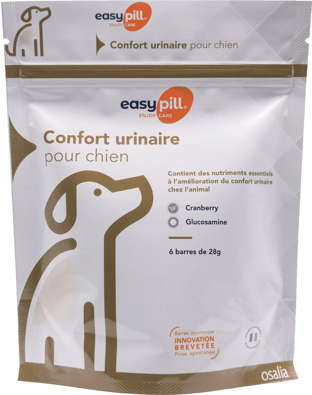 Easypill Chien Confort Urinaire 6 Barres De 28g 2 Easypill Chien Confort Urinaire 6 Barres De 28g – Image 2