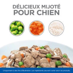 HILL'S SCIENCE PLAN HEALTHY CUISINE MIJOTÉS POUR CHIEN ADULTE SMALL & MINI AU POULET ET AU BŒUF 12X80G 13 HILL'S SCIENCE PLAN HEALTHY CUISINE MIJOTÉS POUR CHIEN ADULTE SMALL & MINI AU POULET ET AU BŒUF 12X80G -Chien Fournitures Boutique Hill s science plan chien adult healthy cuisine mijotes sachet repas poulet boeuf 12x80g 4 FR