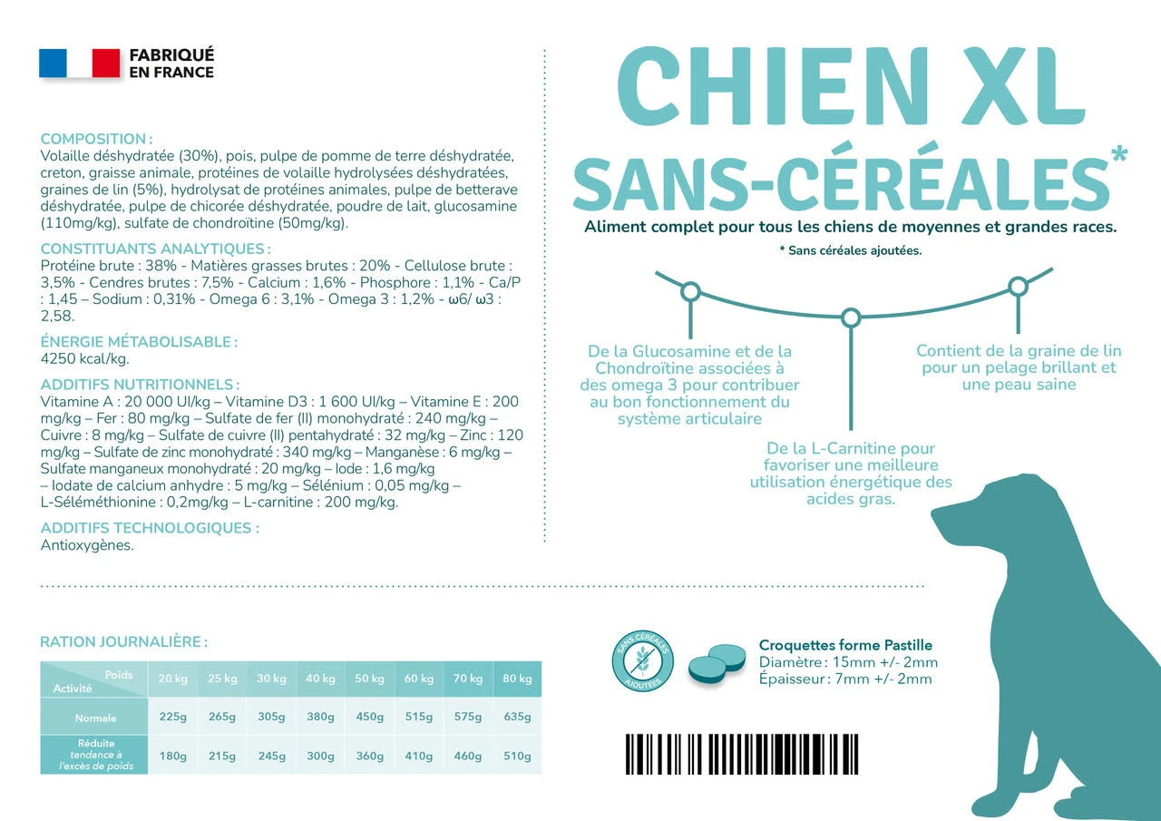 Preference Chien XL Sans Céréales 18Kg 3 Preference Chien XL Sans Céréales 18Kg – Image 3