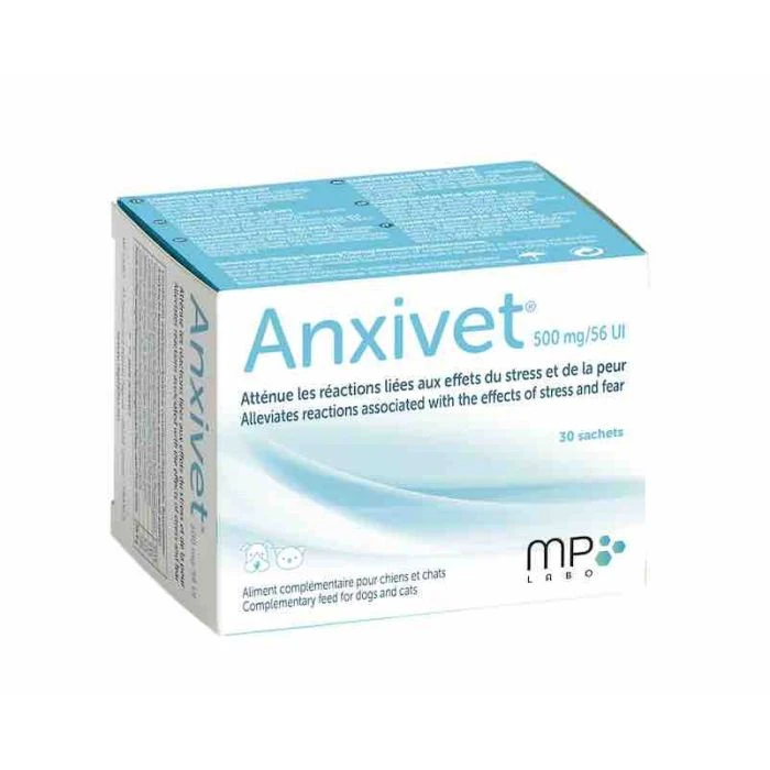 ANXIVET 30 SACHETS 500MG/56UI 1 ANXIVET 30 SACHETS 500MG/56UI