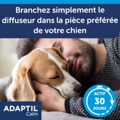 Diffuseur Adaptil Calm 20 Diffuseur Adaptil Calm -Chien Fournitures Boutique adaptil diffuseur calm 1recharge 3 FR 1