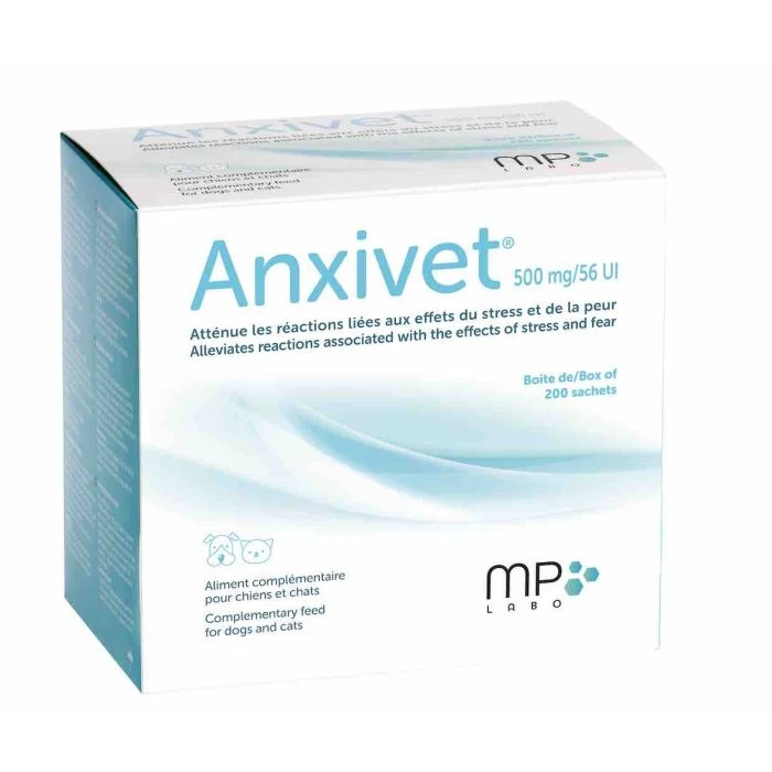 ANXIVET 200 SACHETS 500MG/56UI 1 ANXIVET 200 SACHETS 500MG/56UI