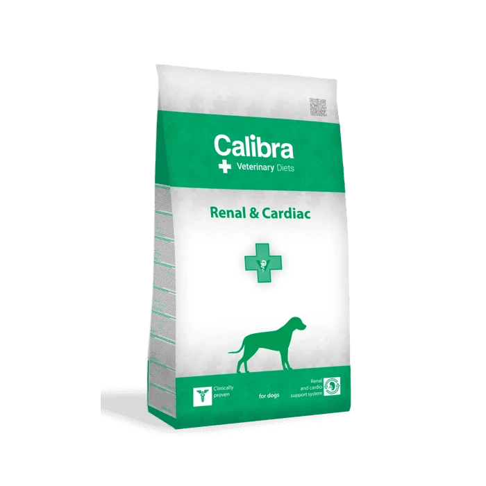 Calibra Vdiet Chien Renal/cardiac 12kg 1 Calibra Vdiet Chien Renal/cardiac 12kg