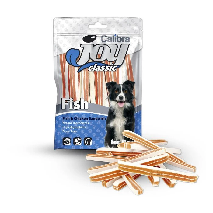 Calibra Joy Chien Sandwich Poisson/Poulet 250G 1 Calibra Joy Chien Sandwich Poisson/Poulet 250G