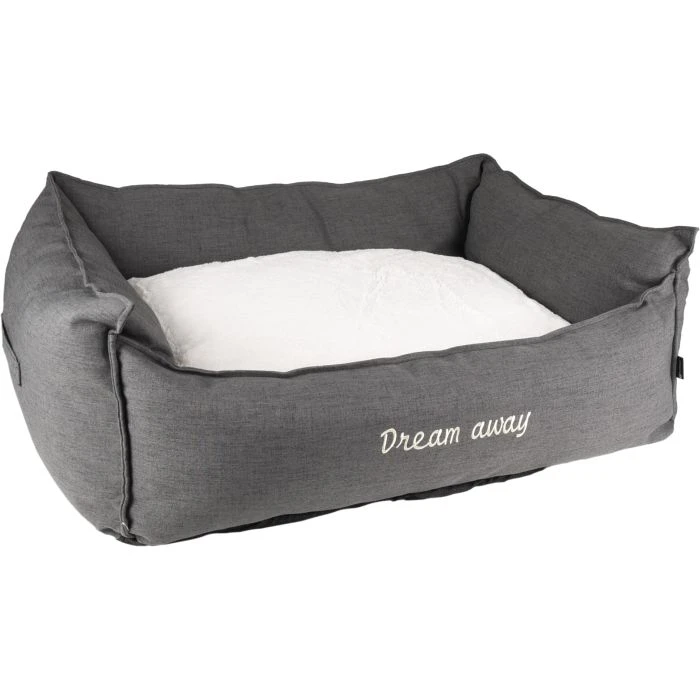 Flamingo Panier Dream Away Rectangulaire Fermeture Eclair Gris 90x70x35cm 1 Flamingo Panier Dream Away Rectangulaire Fermeture Eclair Gris 90x70x35cm