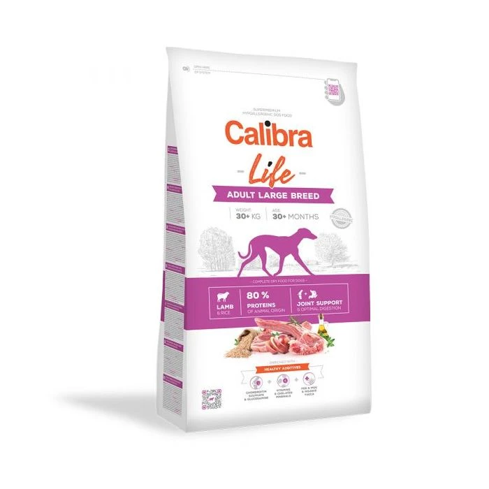 Calibra Hypoallergenic Chien Adult Large Breed Lam 2,5kg 1 Calibra Hypoallergenic Chien Adult Large Breed Lam 2,5kg