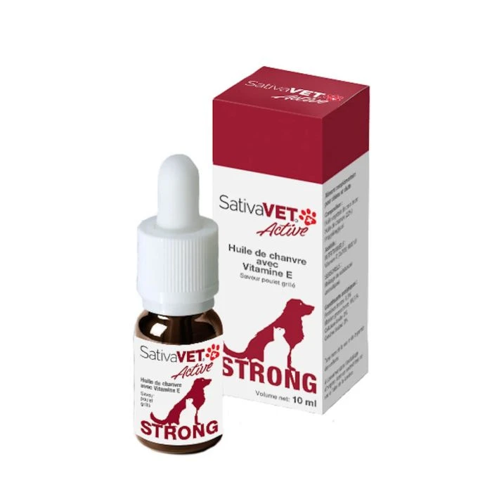 Sativavet Active Strong 10ml 1 Sativavet Active Strong 10ml