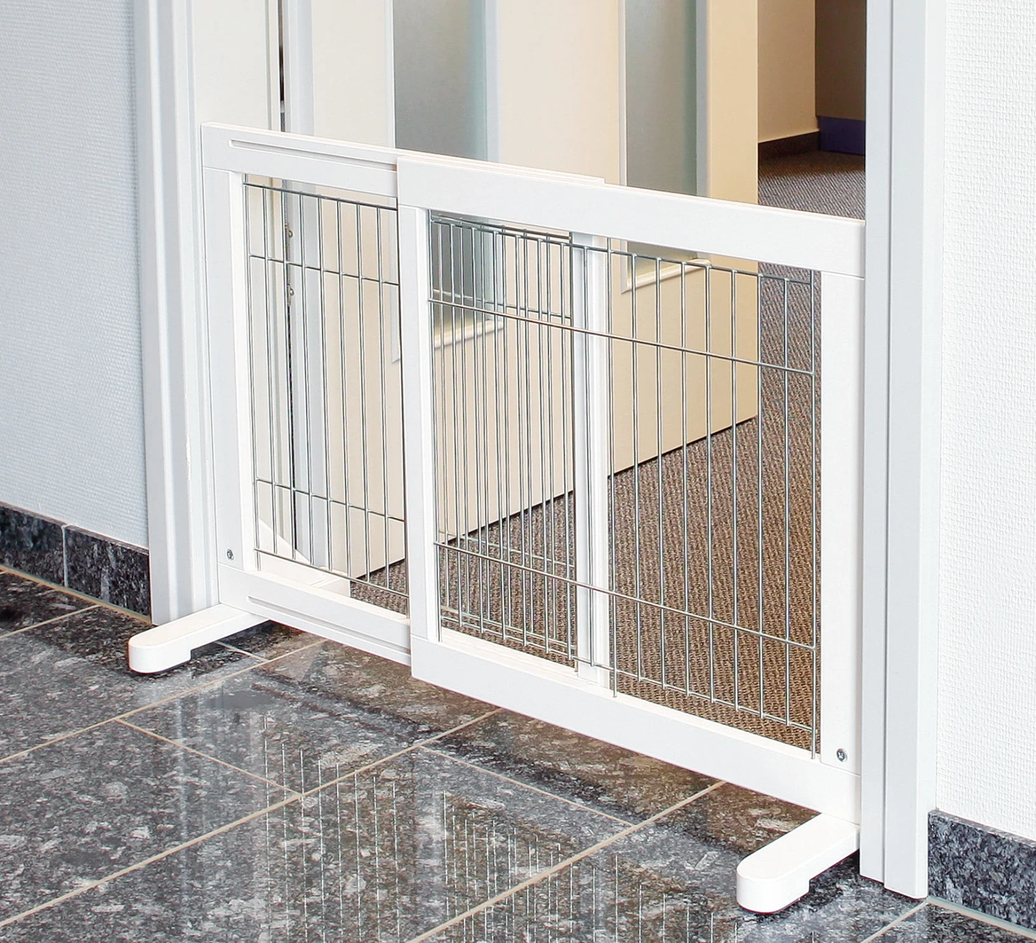 Trixie Barrière Pour Chiens 65–108 × 61 Cm 2 Trixie Barrière Pour Chiens 65–108 × 61 Cm – Image 2