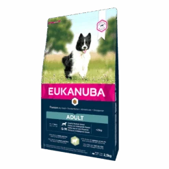 Eukanuba Adult Small/Medium Breed Pour Chien Agneau Et Riz 2,5kg