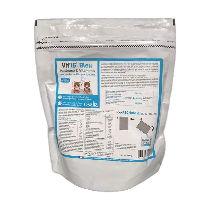 Vit'i5 Bleu Recharge 600g 1 Vit'i5 Bleu Recharge 600g