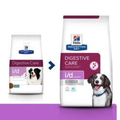 Hill's Prescription Diet I/D Sensitive AB+ Pour Chien Aux œufs Et Riz 5kg -Chien Fournitures Boutique hills pd id digestive care sensitive hondenvoer met rijst en ei
