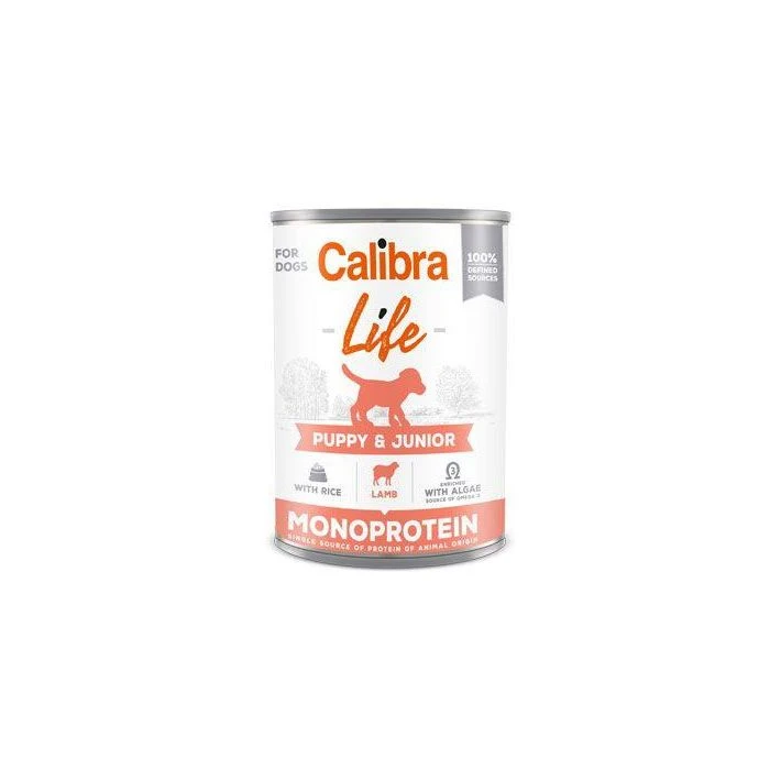 Calibra Life Puppy Monoprotéine Agneau Pour Chien - 6 X 400g 1 Calibra Life Puppy Monoprotéine Agneau Pour Chien - 6 X 400g