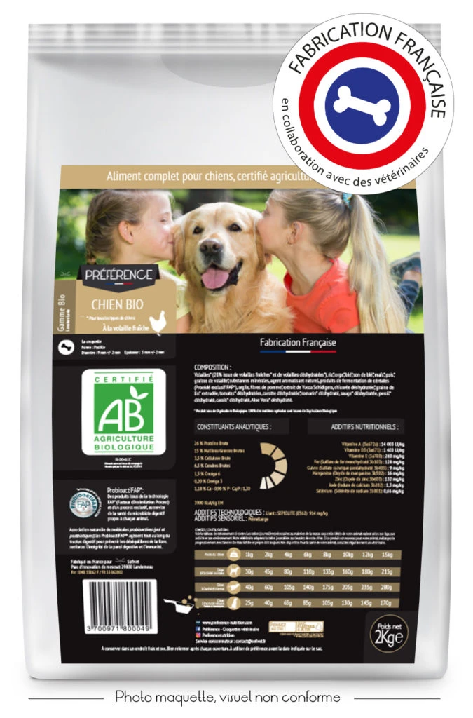 Préférence Bio Chien 2Kg 2 Préférence Bio Chien 2Kg – Image 2
