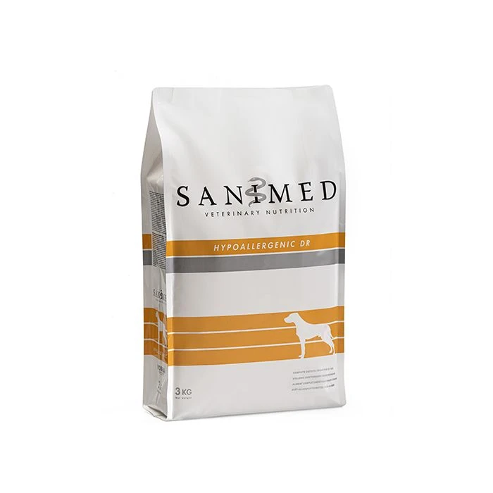 Sanimed Hypoallergenic DR Croquettes Pour Chiens 3kg Canard 1 Sanimed Hypoallergenic DR Croquettes Pour Chiens 3kg Canard